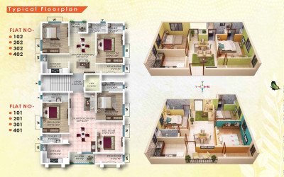 Gallery thumbnail Premium 2 & 3 BHK Flats Near Puri Bypass, Ravi_takies Bhubaneswar