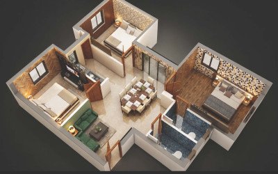 Gallery thumbnail Premium 3 BHK Homes at Telengapentha, Phulnakhara