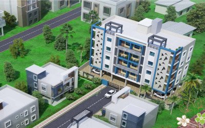 Gallery thumbnail OM ASTHA –3BHK Premium Apartments at Jharapada, Bhubaneswar |